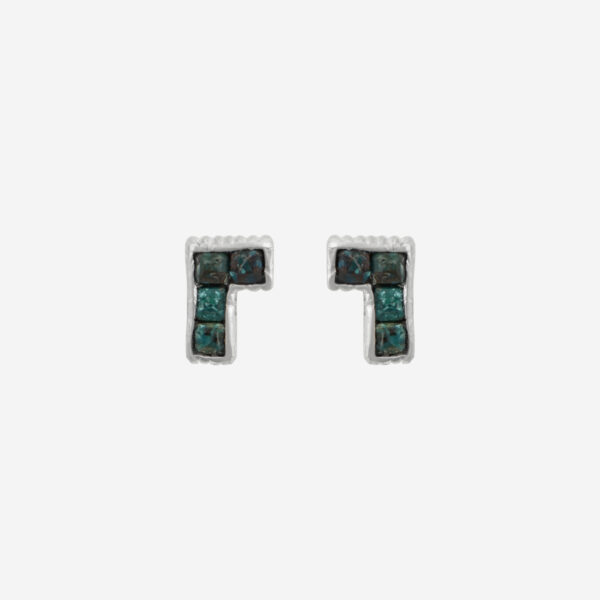 Tetra Tetris Earrings
